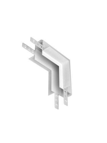 Ъглов конектор за магнитна шина за вграден монтаж таван-стена Maytoni TRA034ICL-42.12W Exility Corner Connector Magnetic Recessed track White