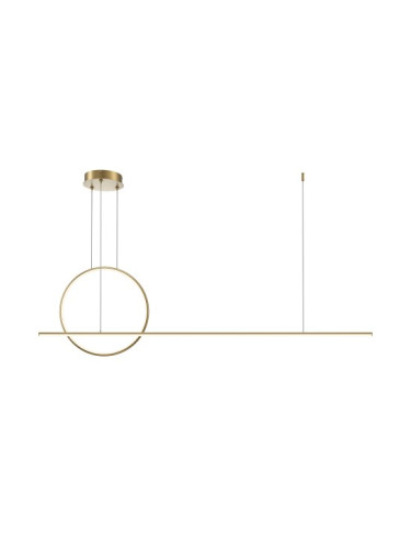 LED пендел MAYTONI MOD247PL-L49BSK HALO