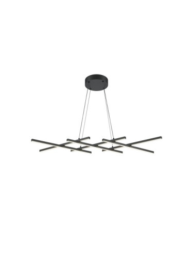 LED пендел MAYTONI MOD244PL-L50BK HALO