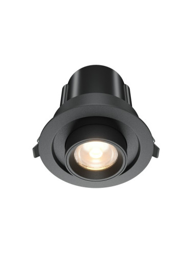 LED луна за вграждане MAYTONI DL095-01-10W3K-B HIDDEN