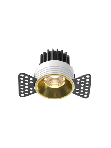 LED луна за вграждане MAYTONI DL058-7W3K-TRS-BS ROUND TRIMLESS