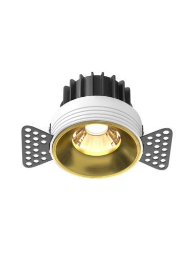 LED луна за вграждане MAYTONI DL058-12W3K-TRS-BS ROUND TRIMLESS