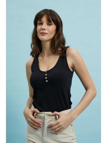 Marisse Women's Blouse L-Ts-4383 Black