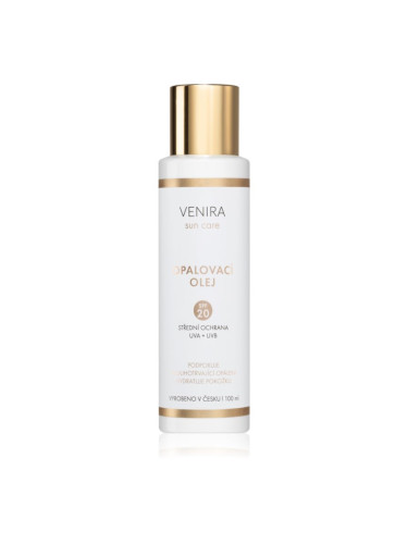 Venira Sun care Sunscreen oil SPF 20 олио за удължаване на загара 100 мл.