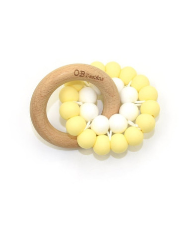 O.B Designs Teether Toy гризалка Lemon 3m+ 1 бр.