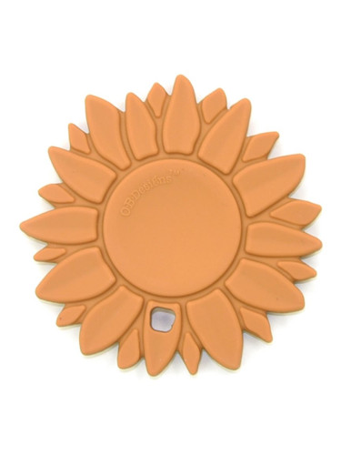 O.B Designs Sunflower Teether гризалка Ginger 3m+ 1 бр.
