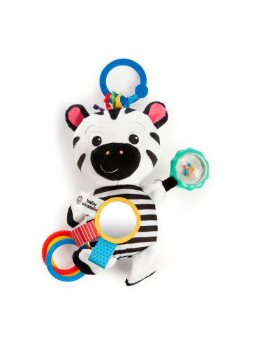 Baby Einstein Activity Arms Zebra играчка за подреждане за деца от раждането им 1 бр.