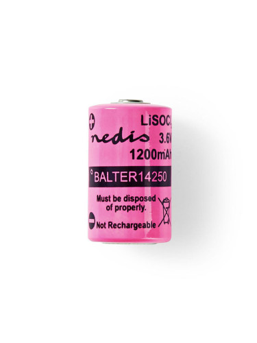 Литиеви батерии Nedis BALTER14250 1/2 AA 3.6V
