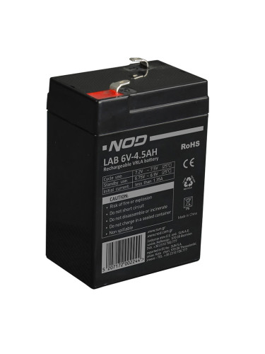 Оловни батерии NOD LAB 6V4.5AH