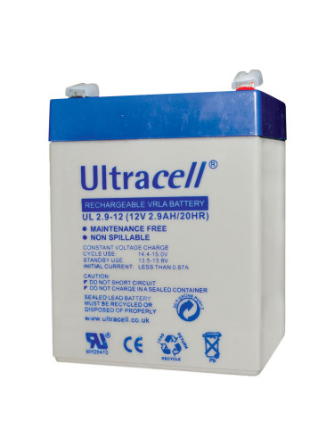 Оловни батерии Ultracell 12V 2.9Ah F1