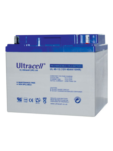 Оловни батерии Ultracell 12V 40Ah F10