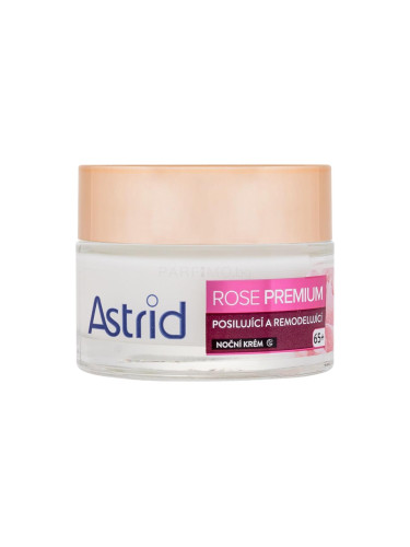 Astrid Rose Premium Strengthening & Remodeling Night Cream Нощен крем за лице за жени 50 ml
