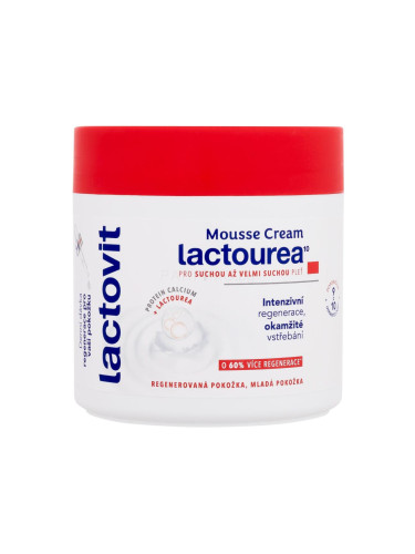 Lactovit LactoUrea Regenerating Mousse Cream Крем за тяло за жени 400 ml