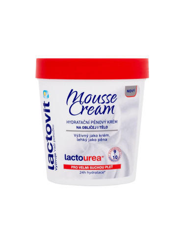 Lactovit LactoUrea Regenerating Mousse Cream Крем за тяло за жени 250 ml