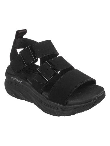 Skechers D'LUX WALKER-RETRO COSMOS Дамски сандали, черно, размер