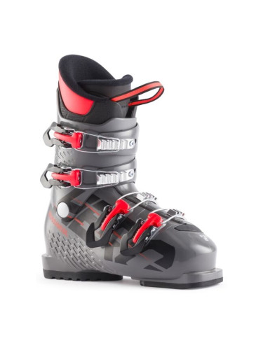Rossignol HERO J4 Детски ски обувки, тъмносиво, размер