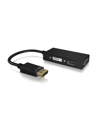 адаптер Display Port в HDMI / DVI-D / VGA ICY BOX AC1031 3 в 1