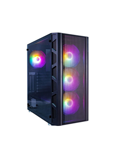 1stPlayer Кутия Case ATX - Firebase XP-E RGB - 4 fans included