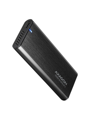 Axagon External USB-C 3.2 Gen 2 metal box for M.2 NVMe & SATA SSD disk