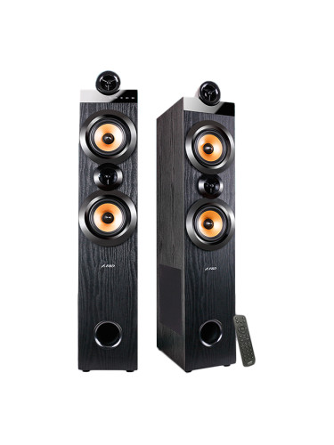 F&D T-70X 2.0 Floorstanding Speakers, 160W RMS (80Wx2), 1'' Tweeter + 