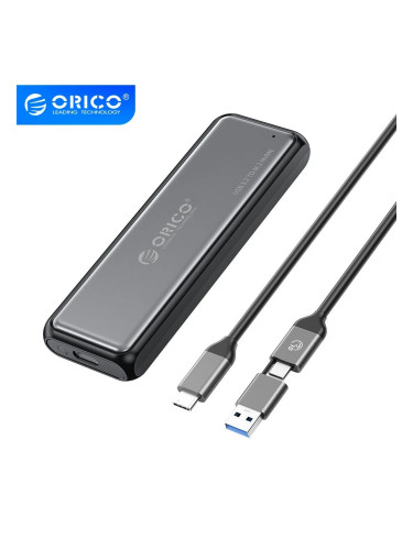 Orico външна кутия за диск Storage - Case - M.2 NVMe/SATA M/B key - US