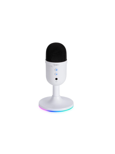 Marvo Геймърски микрофон Gaming USB Microphone - MIC-06 White - USB, R