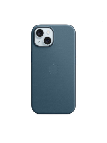 Калъф Apple iPhone 15 FineWoven Case with MagSafe - Pacific Blue