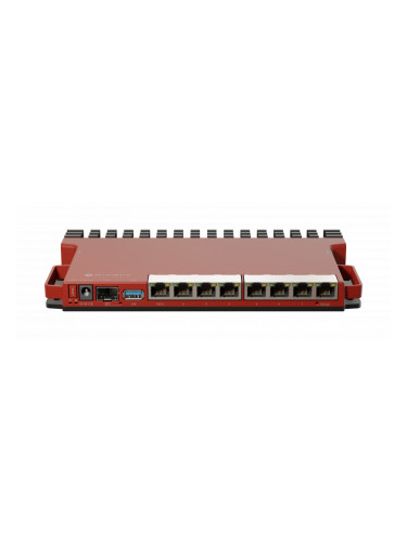 Рутер MikroTik L009UiGS-RM, CPU 800MHz, 12 RAM, 8xGigabit, 1xSFP, USB 