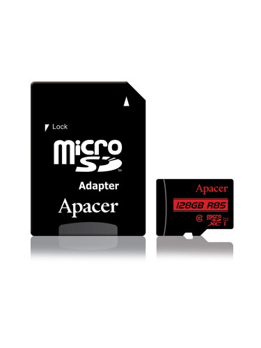 Apacer карта памет microSDHC 32GB UHS-I U1 R85 Class10, Adapter - AP32