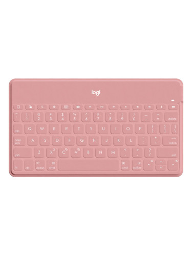 LOGITECH Keys-To-Go Bluetooth Portable Keyboard - BLUSH PINK - US INT'