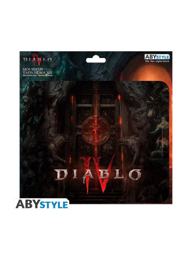 Геймърски пад ABYSTYLE Diablo - Hellgate, Гъвкав, Многоцветен