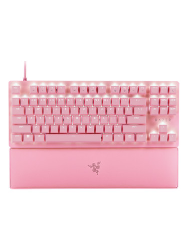 Razer Huntsman V2 Tenkeyless Pink, Optical Gaming Keyboard (Linear Opt