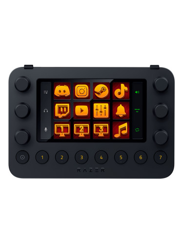 Razer Stream Controller, All-in-one Control Deck for Streaming, 12 Hap