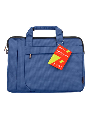 CANYON B-3, Fashion toploader Bag for 15.6'' laptop, Blue