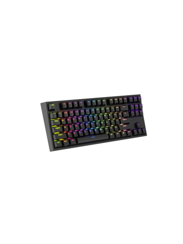 Клавиатура Genesis Gaming Keyboard Thor 404 TKL Black RGB Backlight US