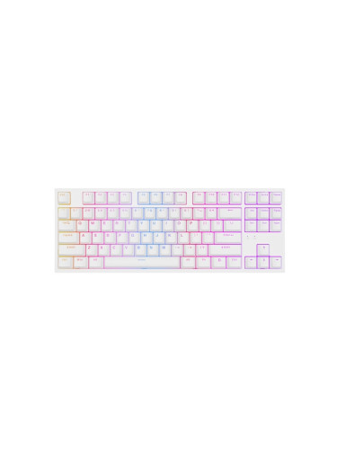 Клавиатура Genesis Gaming Keyboard Thor 404 TKL White RGB Backlight US