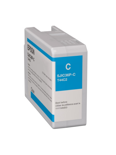 Консуматив Epson SJIC36P(C): Ink cartridge for ColorWorks C6500/C6000 
