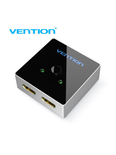Vention Разклонител превключвател HDMI 2.0 Switcher/Splitter 2-Port Bi