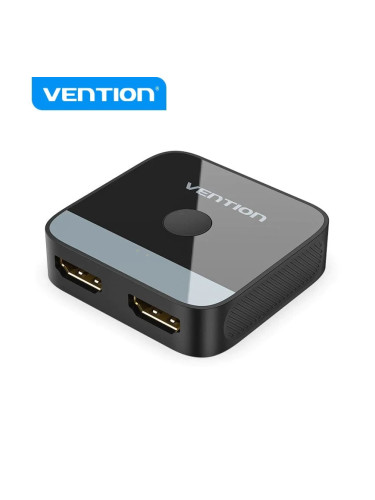 Vention Разклонител превключвател HDMI 2.0 Switcher/Splitter 2-Port Bi