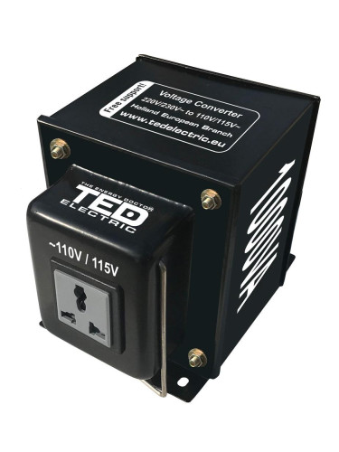 TED ELECTRIC волтов конвертор 220V / 110V Up / Down 1000VA TED0036
