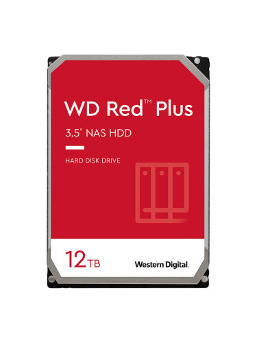 WD Red Plus 12TB SATA 6Gb/s 3.5inch 256MB cache 7200Rpm Internal HDD B
