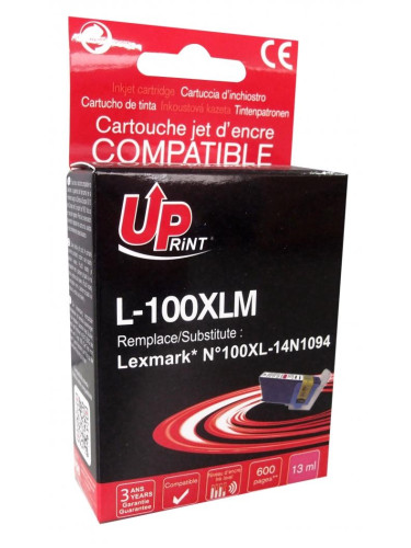 Мастилница UPRINT 14N1094, LEXMARK 100XL/Lex S305/S405/S505/S605/Pro70