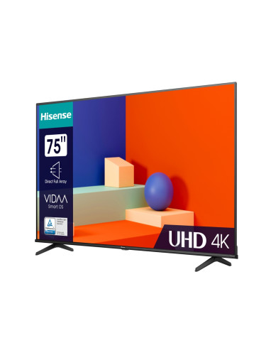 Телевизор Hisense 75" A6K, 4K Ultra HD 3840x2160, DLED, DFA, Precision