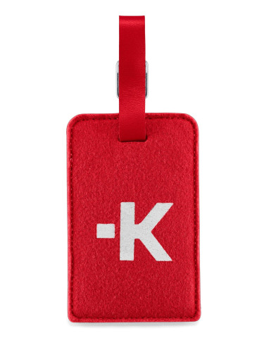 Етикет за багаж Skross Luggage Tags, Карта за контакт, Червен