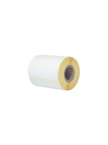 BROTHER Direct thermal label roll 76X44mm 400 labels/roll 8 rolls/cart
