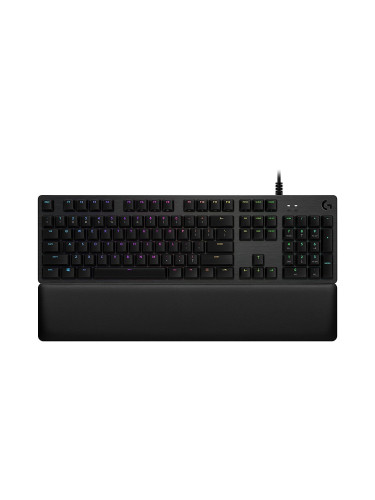 Геймърска механична клавиатура Logitech, G513 Carbon RGB, GX Brown Mec