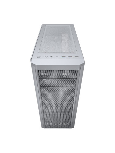 COUGAR MX330-G Pro White, Mid Tower, Mini ITX/Micro ATX/ATX, Type-C, U