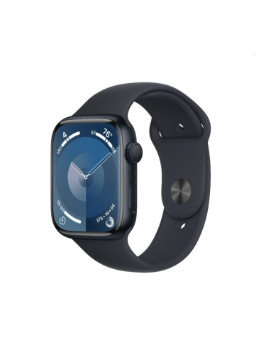 Часовник Apple Watch Series 9 GPS 45mm Midnight Aluminium Case with Mi