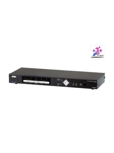 KVM превключвател ATEN CS1284-AT-G, 4 порта, USB, 4K, HDMI, Multi-View