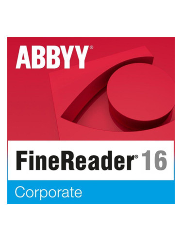 Софтуер ABBYY FineReader PDF Corporate, Single User License (ESD), Tim